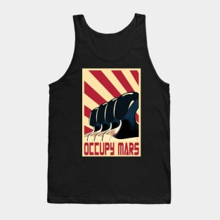 Occupy Mars Tesla Bot Tank Top